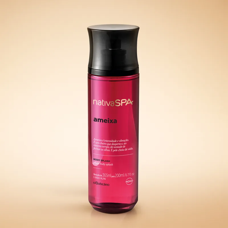 Água de Colônia Ameixa Body Splash 200ml