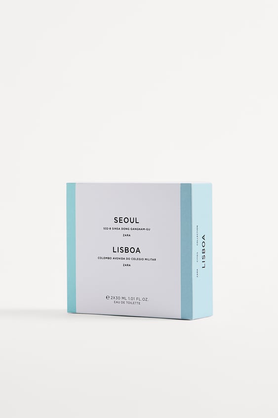 ZARA SEOUL 532-8 SINSA DONG GANGNAM-GU + ZARA LISBOA COLOMBO AVENIDA DO COLEGIO 30 ML (1,01 FL.OZ).